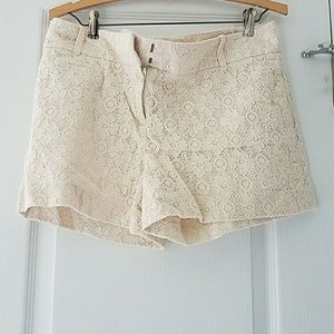 Loft Lace Shorts 4" Inseam